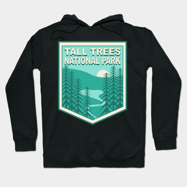 Tall Trees National Park Hoodie by robotrobotROBOT